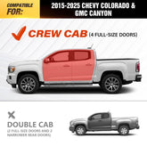 Yzona Heavy Duty Truck Side Steps Compatible with 2015-2025 Chevy Colorado & GMC Canyon Crew Cab